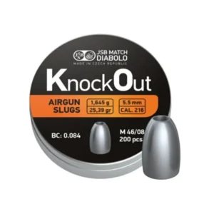 JSB KO Slug .22cal 25.39g 200/tin