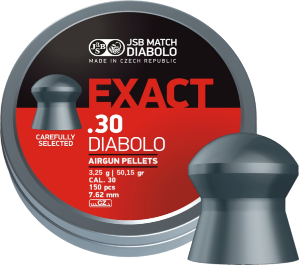 JSB Exact .30cal 50.15g 150/tin