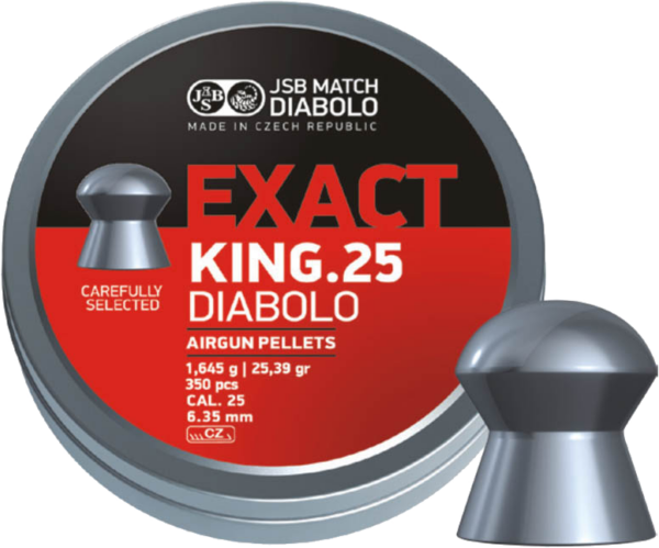JSB Exact .25 King 25.39gr 350/Tin