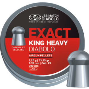 JSB King Heavy .25cal 33.95 300/tin