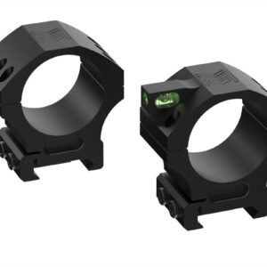 Monstrum 30mm Precision V2 Scope Rings W/ Bubble Level Height - Medium