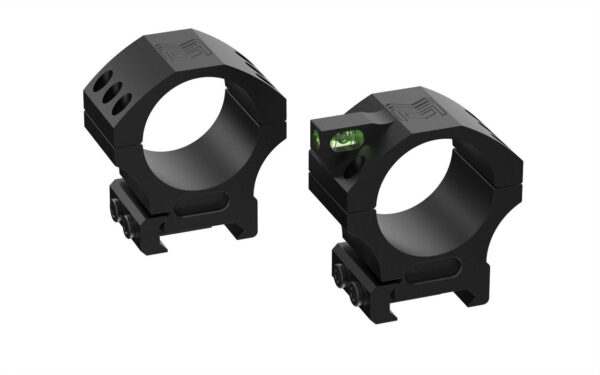 Monstrum 30mm Precision V2 Scope Rings W/ Bubble Level Height - Medium