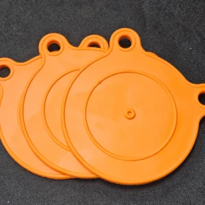PopShot 3" Silent Gong - Orange (3 Pack)